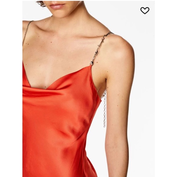 diesel D-Mint satin slip dress - Picture 3 of 6